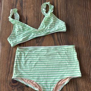 J Crew high waisted bikini